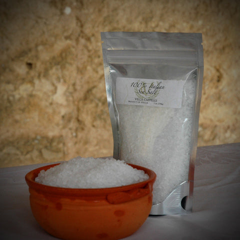100% Italian Sea Salt - Villa Cappelli